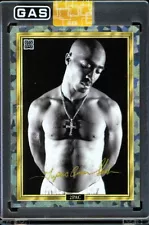 2024 GAS Trading Cards 2PAC Tupac Shakur #T-4 CRACKED ICE FACSIMILE AUTO 058/100