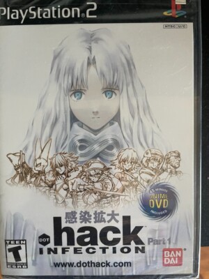 .hack INFECTION (Sony PlayStation 2, 2003) FACTORY SEALED CIB