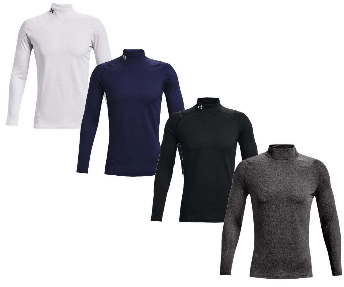 Under Armour Mens UA ColdGear Mock Shirt | 1366066 Armour New - eBay Fitted