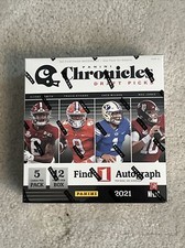 2021 Panini Chronicles Draft Picks Football Mega Box Sealed 1 Auto Per Box Avg