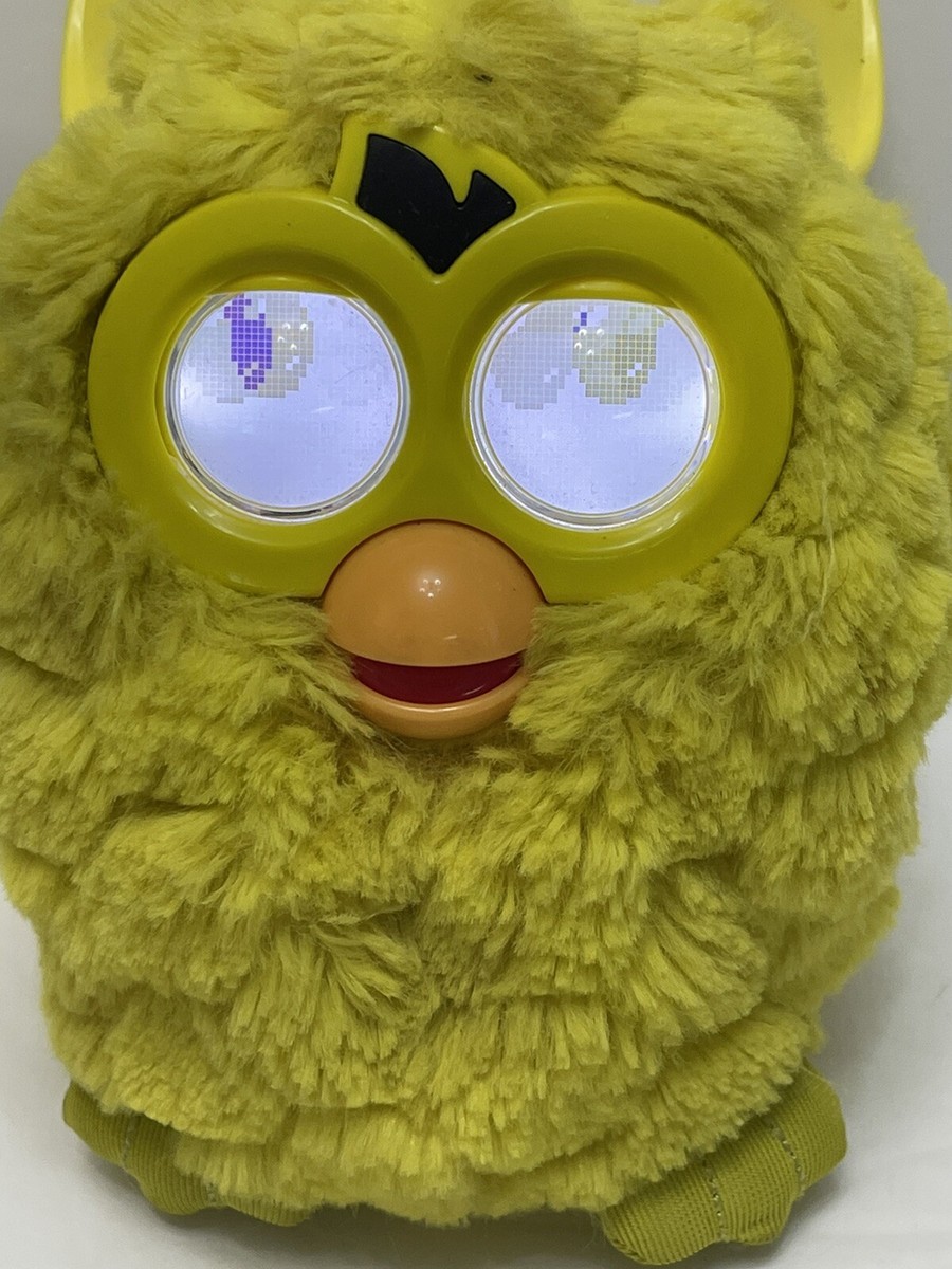 hasbro sprite Furby yellow 2012 interactive pet toy | eBay