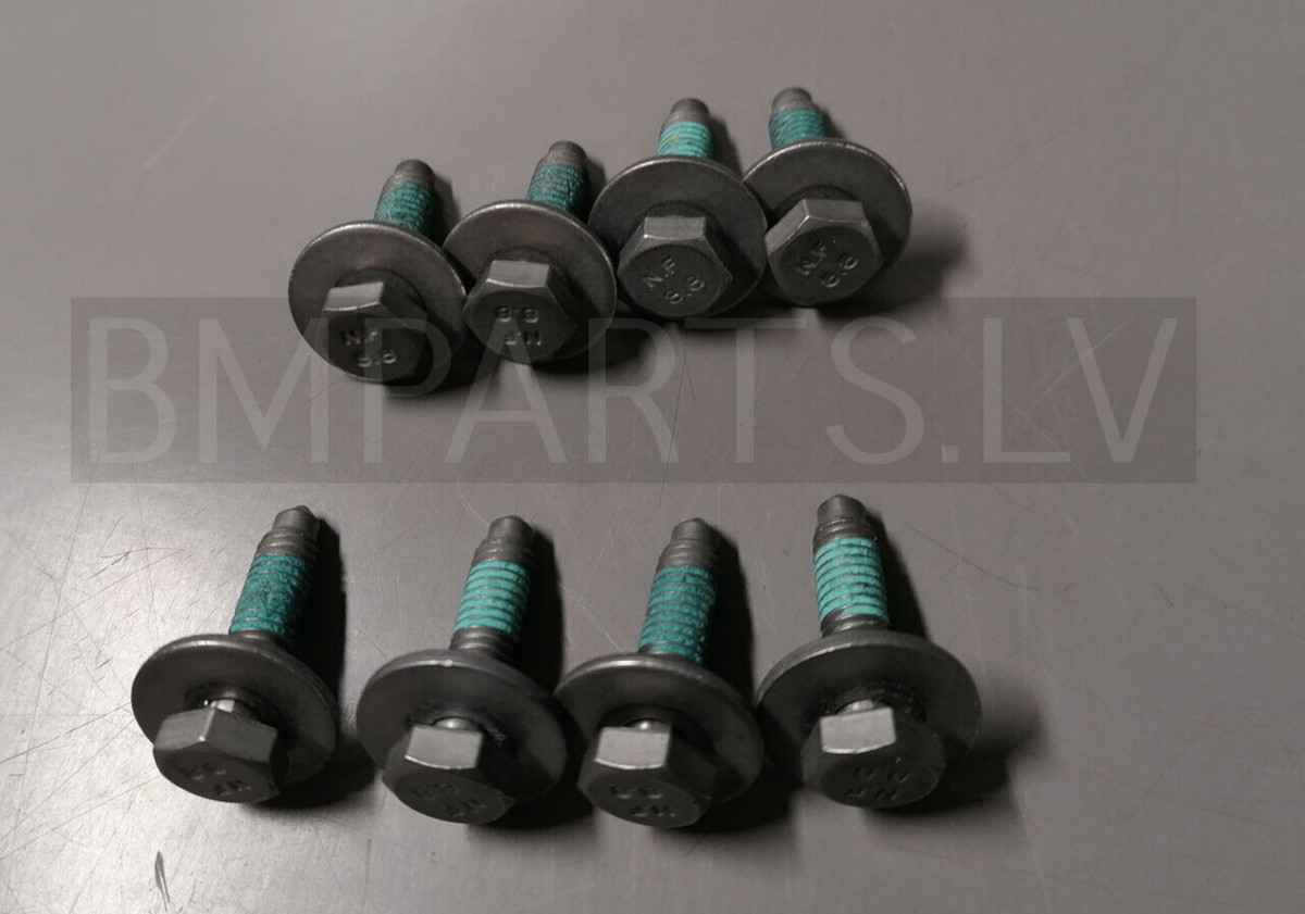 8x NEW GENUINE BMW F20 F40 F30 F31 G20 F32 G11 G01 HEX BOLT M6X20 