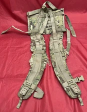 US Army MOLLE II Large Rucksack Shoulder Straps (FRAME) OCP / Multicam READ!!