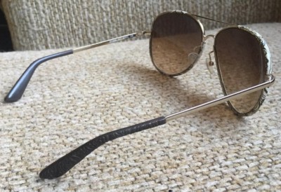 ETRO ET100S Sunglasses Full Metal Rim Aviators Pilot Style  display picture 2