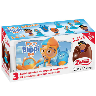 【John Gilbert & Sons】 エッグセット エッグカップ 3pk Zaini Surprise Eggs With A Surprise Gift Ideal Gift For Kids