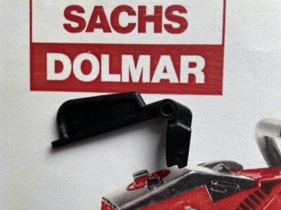 SACHS Dolmar KMS4 Wankel Motorsäge Ersatzteil NEU - Gas Sperrhebel