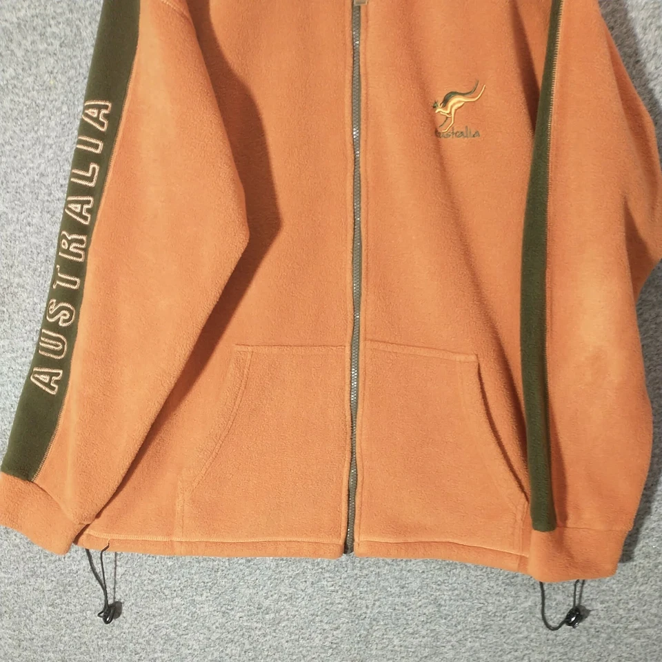 Australia Jacket Mens Polar Fleecy Antipilling Jacket XL Hiking Outdoors travel - Image 2 of 4