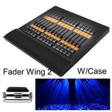 US New M A 2 fader wing 2 onpc for dmx512 controller command wing 2 onpc W/case