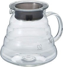 Hario XGS-60TB-EX 600 ml Glass V60 Range Server, White