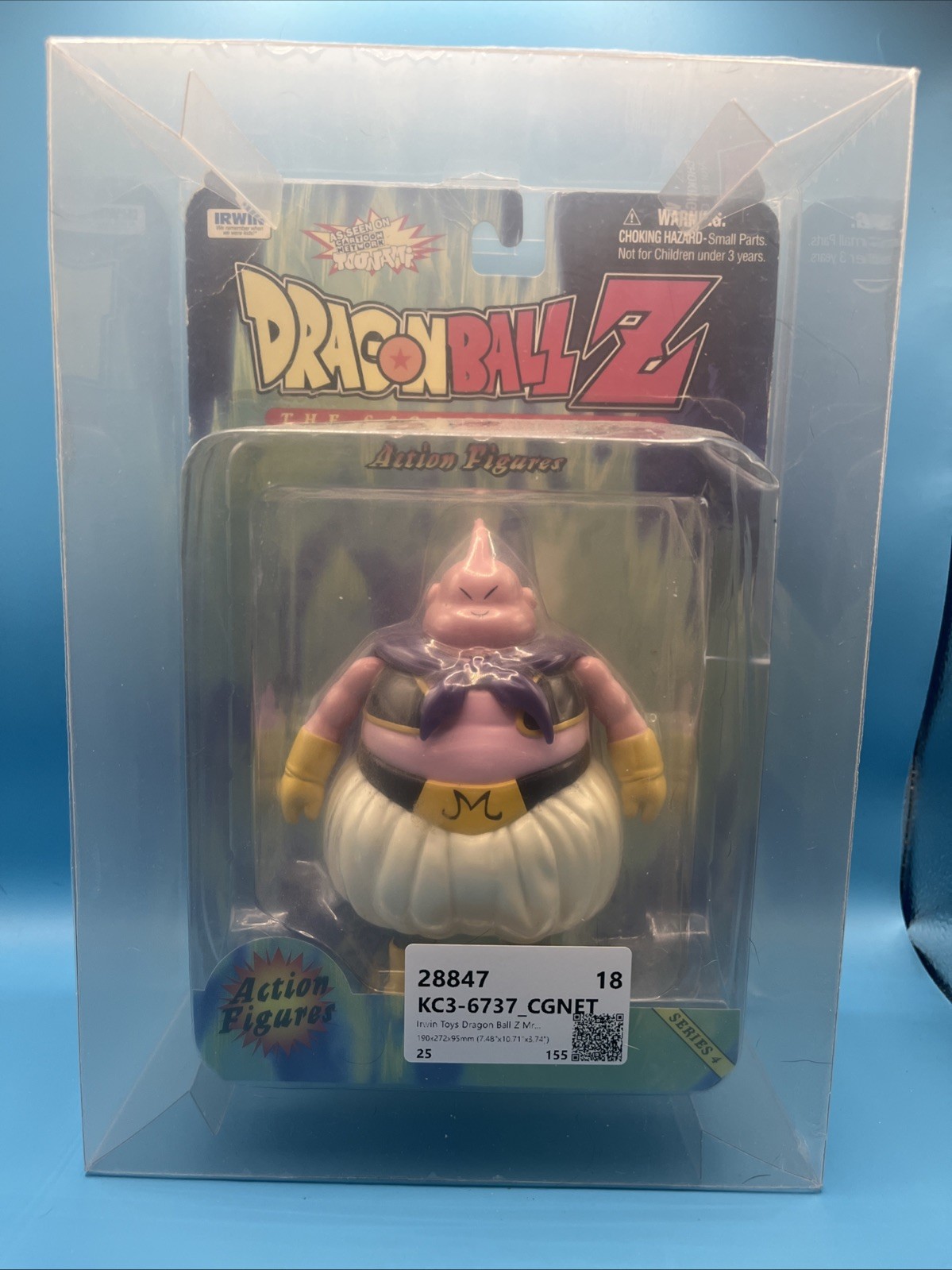 Figura DRAGON BALL Z MR. BOO SERIE 4 LA SAGA CONTINÚA 1999 IRWIN NUEVO EN PAQUETE