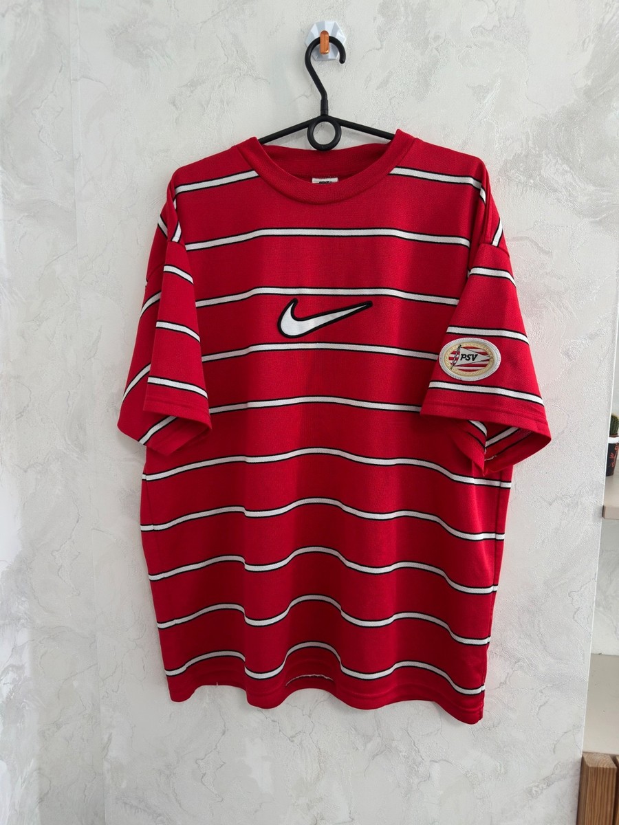 【新品・レア品】PSVアイントホーフェン　100周年記念・選手配布用シャツ PSVアイントホーフェン 1996-97 1996-97-psv-eindhoven-away-shi