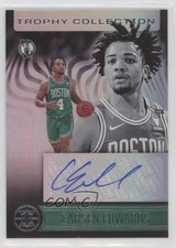 2020-21 Panini Illusions Trophy Collection Signatures Carsen Edwards Auto 0c6