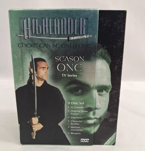 Highlander: The TV Series - Season One (DVD, 9-Disc Set, 2002) TF