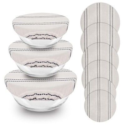 6pcs Reusable Bowl Covers for Bread Proofing, 9/10/13 Inches Bread Proofing 
