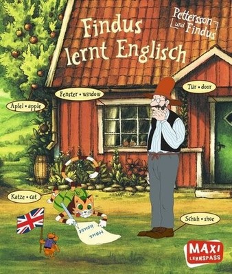 Pettersson und Findus. Findus lernt Englisch: Box Pettersson & Buch Ellermann