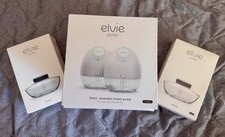 Elvie Breast Pump - Double, Wearable Breast Pump w/ Add  l Bottles Brand New