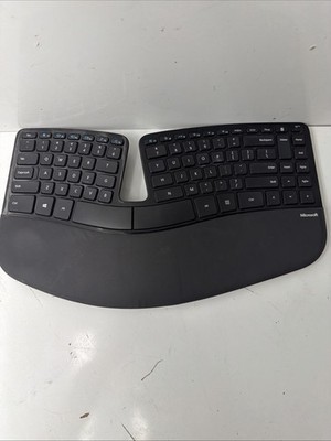 Microsoft Sculpt Ergonomic Keyboard Model 1559 No USB Dongle Receiver Keyboard