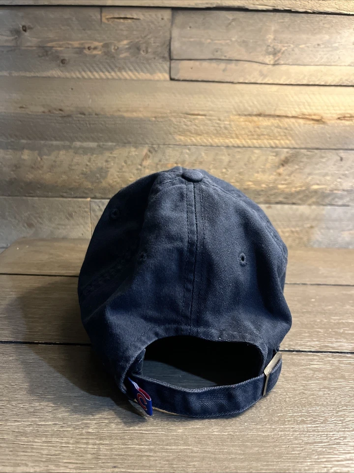 Gorra gorra azul MLB de béisbol con tirantes de los Chicago Cubs franquicia Foto 3 de 4