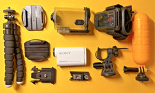 Sony HDR AS200V HD Action Cam + Extras