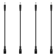 DC Power Extension Cable 5.5x2.5mm Extension Cord 1 FT Male Female 4 PCS