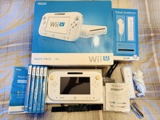 Nintendo Wii U 8GB Video Game Console White Boxed  + Games BUNDLE