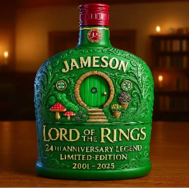 The Lord of the Rings Whiskey Bottle - Collectible Fantasy Memorabilia - Image 2 of 4