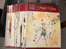 FIABE SONORE PETER PAN completa di dischi e fascicoli Fabbri 1968 Prima Edizione