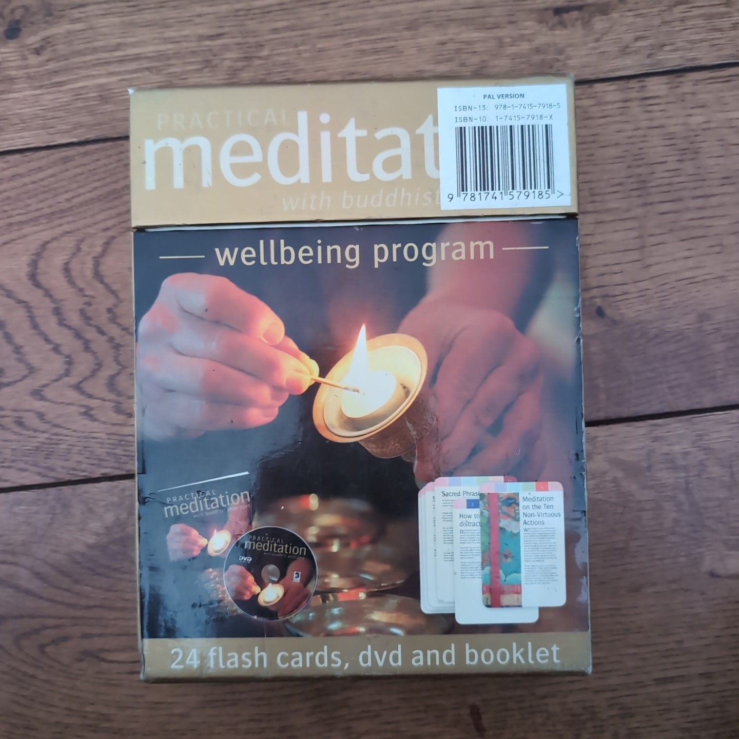 Practical Meditation with Buddhist Principles DVD And Cards