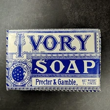 Vintage Procter & Gamble Ivory Soap Large 9.5 oz. Unopened NOS