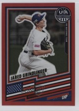 2026 Panini Stars & Stripes Prizm Red Prizm 346/399 Jared Grindlinger #91 0j81