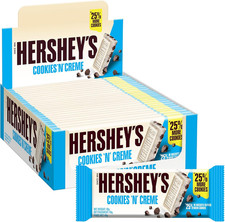 Cookies ‘n’ Crème White Chocolate Bars Pack of 24 x 40g Bulk