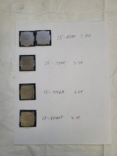 mix lot of 5 i5 cpus