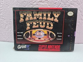 Family Feud for the Super Nintendo NES CIB