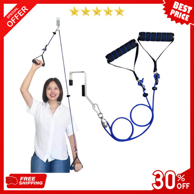 Shoulder Pulley for Physical Therapy Pulleys for Shoulder Rehab over Door Shou..