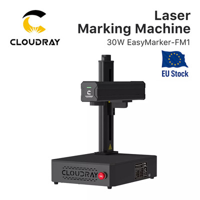 Cloudray 30W Faserlaser Graviermaschine Metall EZCAD DE Lager inkl. MwSt