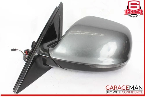 13-17 Audi SQ5 Q5 Front Left Driver Side Door Rear View Mirror Gray OEM