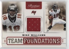 2012 Playoff Prestige Team Foundations Materials 187/249 Mike Williams #25 0i1b