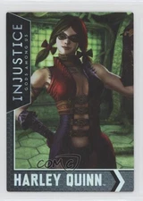 2017 Raw Thrills DC Injustice: Gods Among Us Foil Harley Quinn #07 2rz