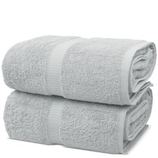 , 100% Cotton Premium Quality Turkish Bath Sheets (35''x70'' Large Bath Sheet