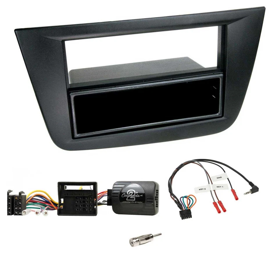 Pioneer DAB USB MP3 Lenkrad CD Autoradio für Seat Altea Toledo 2004-2009 schwarz - Bild 3 von 4
