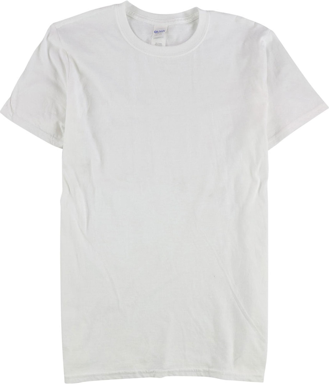 Gildan Mens Solid Basic T-Shirt, White, Medium - image 3