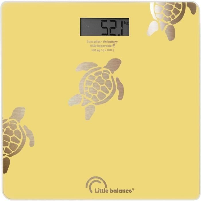 Pèse-personne électronique Little Balance 8731 balance impédancemètre USB rechargeable