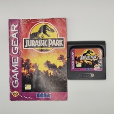 Jurassic Park - SEGA Game Gear Cartridge + Manual