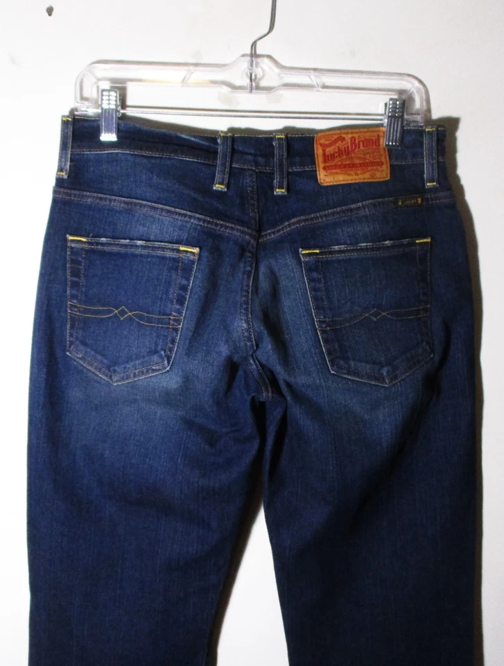 Pantalones de mezclilla para mujer LUCKY BRAND azules "Easy Rider" talla 8/29 largos Foto 4 de 4
