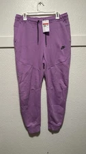 NIKE Sportswear Tech Fleece Jogger Pants Violet Shock CU4495-532 Size L