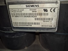 SIEMENS 6SN1111-0AA00-0CA1 SIEMENS REACTOR 36KW 3-Phase Choke