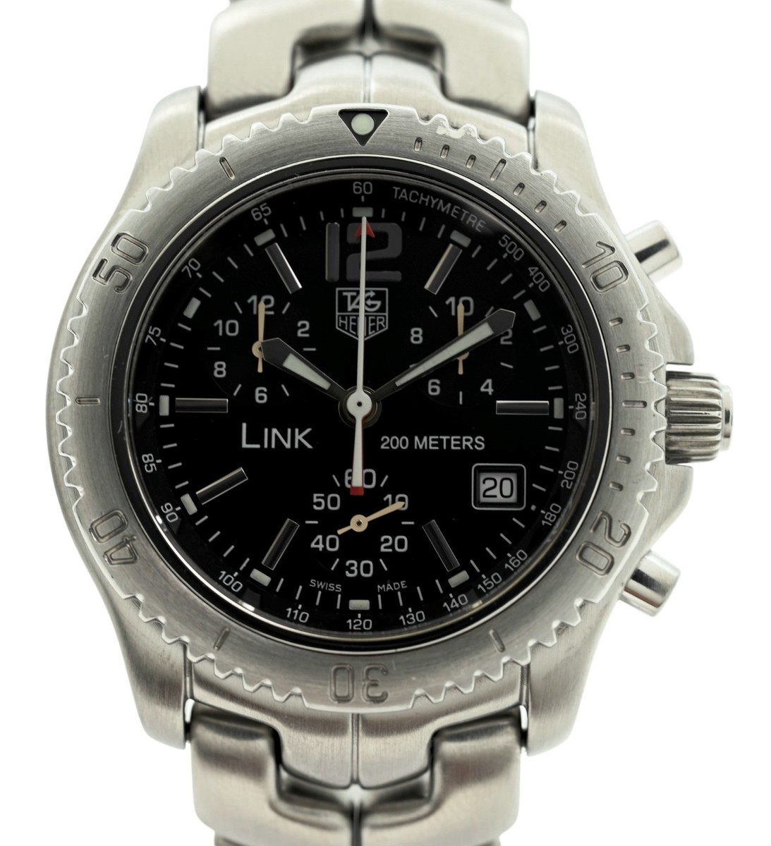 TAG Heuer Link Men's Black Watch - CT1111 for sale online | eBay