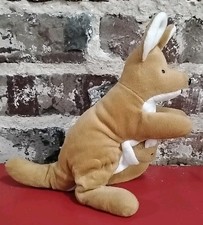 Kangaroo Plush with Baby Joey In Pouch 7" by Unipak Stuffed Animal