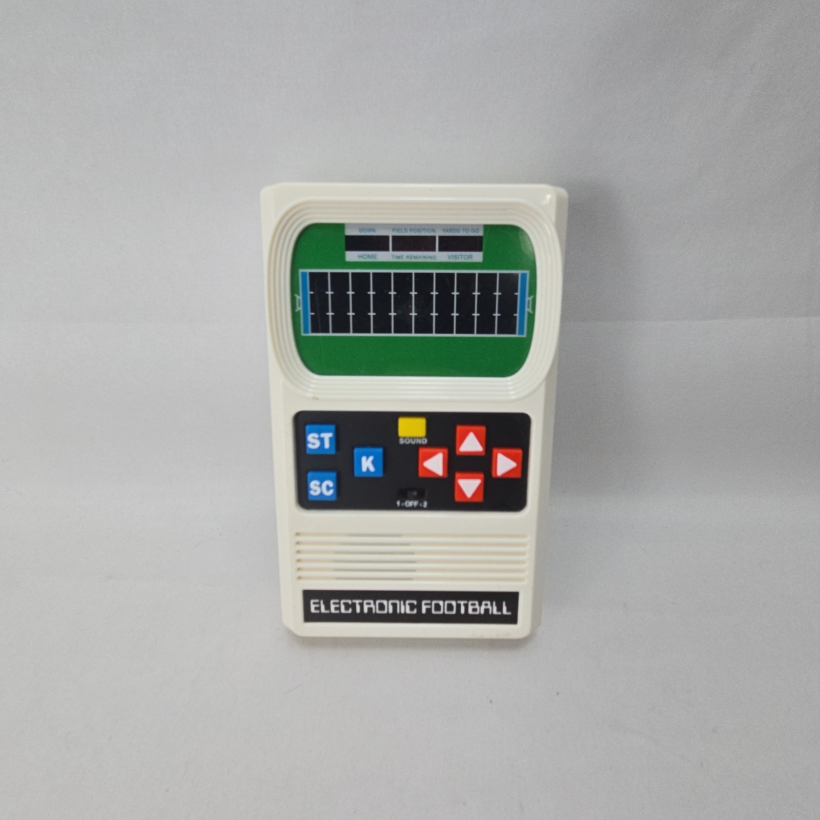 Basic Fun Retro Handheld Football Electronic Game Tested Vintage