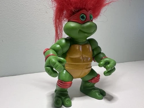 1993 TMNT Raphael Troll Teenage Mutant Ninja Turtles Vintage Action Figure